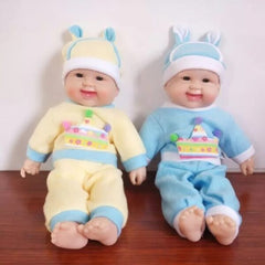 Soft Toy Laughing Baby - Any 1 Colour - Random Design