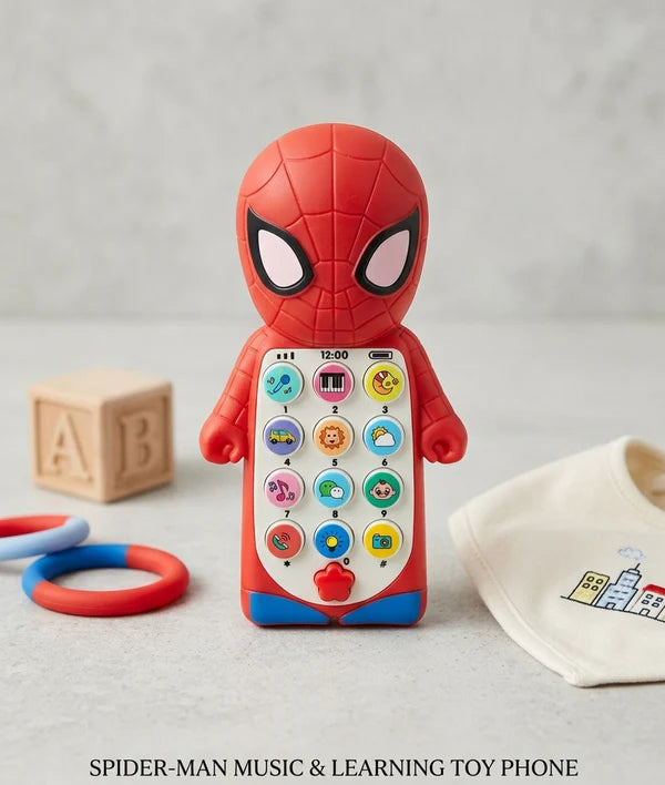 Spider-Man Kids Musical Toy Mobile Phone