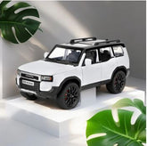 Toyota Land Cruiser Prado Diecast Metal SUV Model | Pullback with Sound & Light Scale 1:32