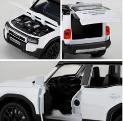 Toyota Land Cruiser Prado Diecast Metal SUV Model | Pullback with Sound & Light Scale 1:32