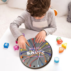 Twisted Rope Puzzle Game, Brainy Knots Rope Untangling Board Game