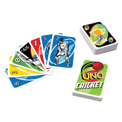 UNO Cricket Card Game- Green Pack