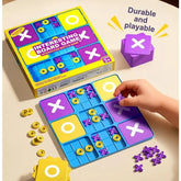 Ultimate Tic Tac Toe Board Game for Kids 8+ & Family | Strategy Fun Game for Indoor & Outdoor Play
