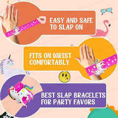 Unicorn Wrist Band Silicone Wristbands for Kids Slap Bracelet - Any 1 piece