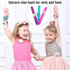 Unicorn Wrist Band Silicone Wristbands for Kids Slap Bracelet - Any 1 piece