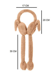 Very Soft Bunny Ear Muffs Moving Ears - Any 1 Random colour