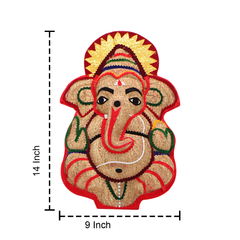 Vettiver Ganesha - Big 14*9 inch