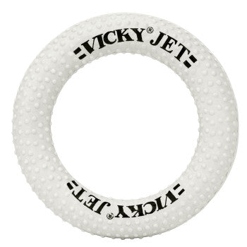 kids throw and catch rings Vicky Sponge Set Tennikoit Ring - White, 3.5 Inch, 6 Inch- Any 1
