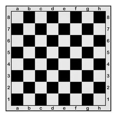 WASHABLE HEAVY 100% COTTON Foldable CHESS PLAY MAT 45*45cm