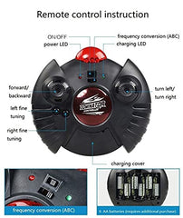 Wall Climbing Car Racing Unbreakable Metal face Zero Gravity Flashing Car with Infra Red Remote Control -Any 1