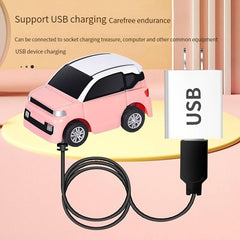 Watch Launcher Car - Mini Remote Control Car Watch Toys, Easy Control Safe 98.4ft Remote Control Distance Cute Wrist Racing Car Watch Silicone Strap with Dust Cover for Outdoor (BAW Pink)