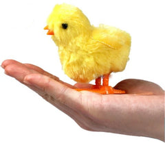 Windup Key Operated Yellow Soft Chick Toy - 1 Piece