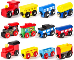 Wooden Train set - Magnet Train Toy
