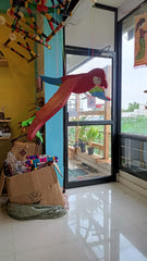 Wooden 5 Multicolor Parrot Mobile Hanging bird