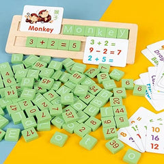 Wooden Alphanumeric Teaching Aid Kit
