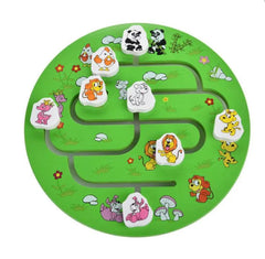 Wooden Animal Maze puzzle