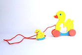Wooden Baby Inside Pull Along - Duck