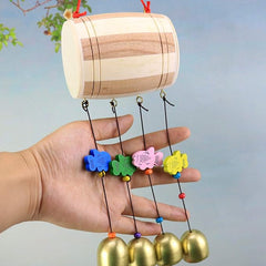 Wooden Drum Metal chime