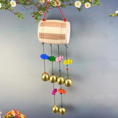 Wooden Drum Metal chime
