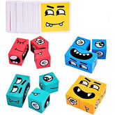 Wooden Face Change Cube Blocks pack