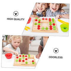 Wooden Fight Against the Quartet Game - Logical Thinking & Interactive