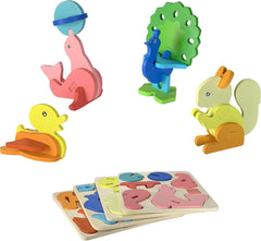 Wooden Fitting Animal puzzle