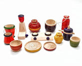 Wooden Gas Kitchen set with Mixer