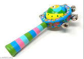 Wooden Globe Bell Rattle - pack of 1 small