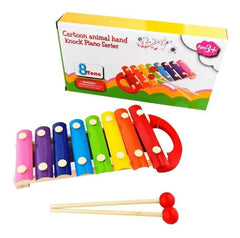 Wooden Handle Xylophone Big - 8 Notes