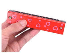 Wooden Mouth Organ - Pack of 1 (Harmonica)