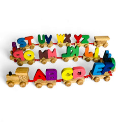 Wooden Pair ABCD Train