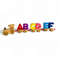 Wooden Pair ABCD Train