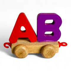 Wooden Pair ABCD Train