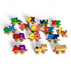Wooden Pair ABCD Train