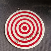 Wooden Round shape key hanger - with 4 slots Any 1 Random