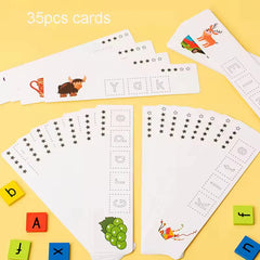 Wooden Spelling Game