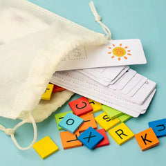 Wooden Spelling Game