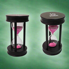 Wooden Timing sandglass- 10 minutes Timer