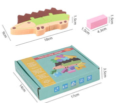 Wooden Two in One Jenga - 2 in 1 Zenga