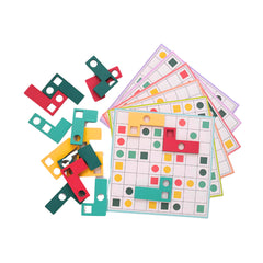 Wooden Type L Paired Puzzle