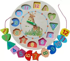 Wooden Watch Board Lacing- clock board