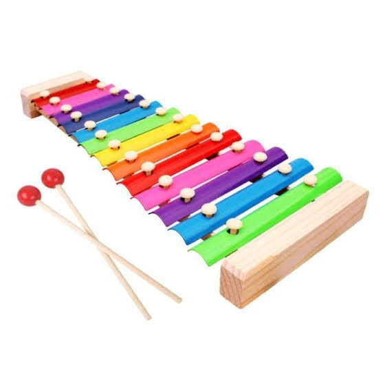 Wooden Xylophone Large Musical Toy with 12 Notes for Kids