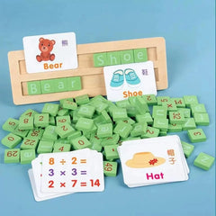 Wooden Alphanumeric Teaching Aid Kit