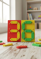 Wooden Digital Number Board Mathematics Game