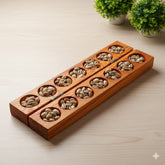 TOYSTOREY Thick Wooden Pallanguli - Neem Wood Without choli coins