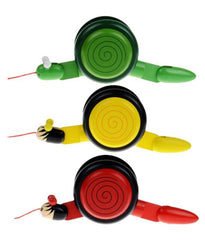 Wooden snail pull along - Small pack of 1