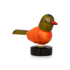 Wooden spring bird - pack of 1 Random
