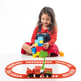 World Express Mini Train Play Set for Kids-Key Operated