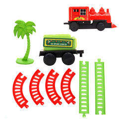 World Express Mini Train Play Set for Kids-Key Operated
