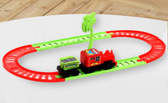 World Express Mini Train Play Set for Kids-Key Operated